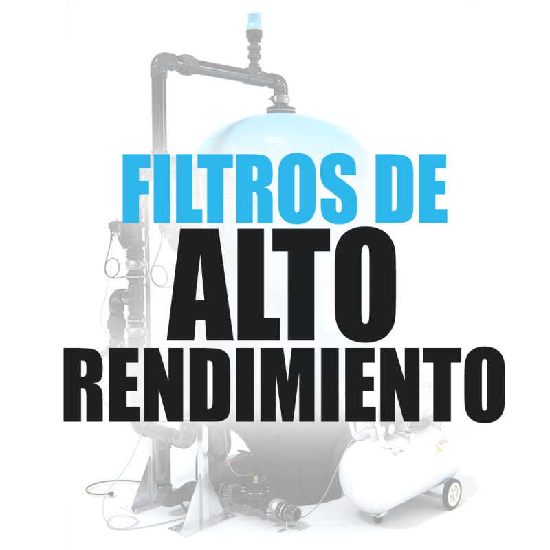 Información técnica filtros alto rendimiento de filtraccion menor a 0.5 micras